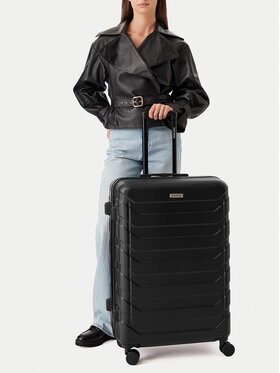 GINO ROSSI GINO ROSSI Walizka duża CEO-GIN-L-001-05-BLACK Czarny