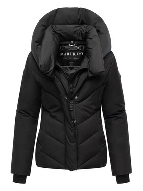 Marikoo Marikoo Kurtka zimowa Nadiraa Czarny Regular Fit