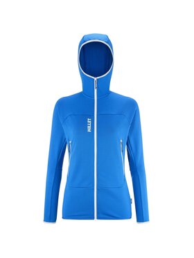 Millet Millet Bluza techniczna Fusion Grid Hoodie W Niebieski Active Fit