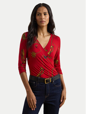 LAUREN RALPH LAUREN LAUREN RALPH LAUREN Bluză 200957611001 Roșu Slim Fit