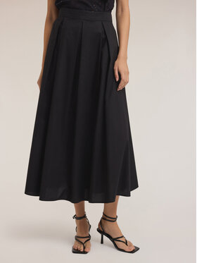 Motivi Motivi Gonna midi 1245Q001097N033 Nero Flared Fit