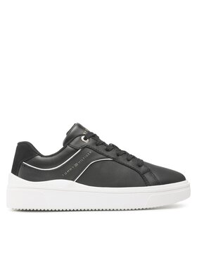 Tommy Hilfiger Tommy Hilfiger Sneakersy Feminine Court Sneaker FW0FW07122 Czarny