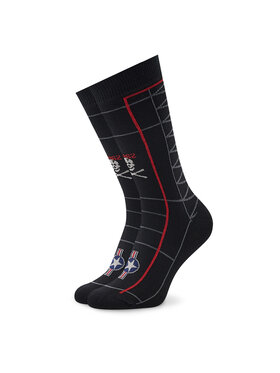 Heel Tread Heel Tread Visoke unisex čarape Blackbird Crna