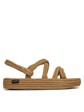 Bohonomad Bohonomad Sandály Tahiti Platform TAH.0012.PRS Béžová