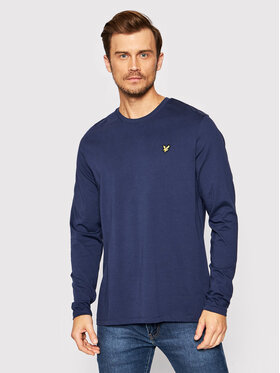 Lyle & Scott Lyle & Scott Longsleeve Plain TS512VOG Blu scuro Regular Fit