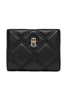Tommy Hilfiger Tommy Hilfiger Portofel Th Feminine Bifold AW0AW18701 Negru