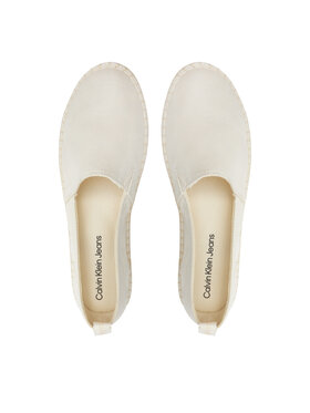 Calvin Klein Jeans Espadrile Platform Espadrille Ml Btw YW0YW01378 Écru