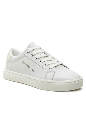 Calvin Klein Jeans Calvin Klein Jeans Sneakers Classic Cupsole Laceup YW0YW01269 Weiß
