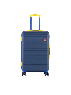 Semi Line Semi Line Μεσαία Βαλίτσα T5847-2 Σκούρο μπλε