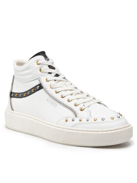 Guess Guess Sneakers Vice Mid Studs FM5VDS LEA12 Alb