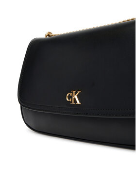 Calvin Klein Calvin Klein Torbica Ck Convertible Chain Medium Bag LV04F3171G Crna