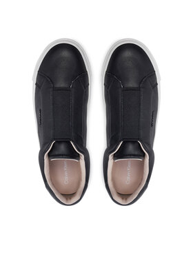 Calvin Klein Tenisice Cupsole Slip On W/Ml HW0HW02289 Crna