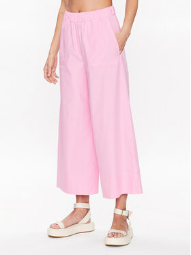 MAX&Co. MAX&Co. Панталони тип кюлоти Mascagni 71312523 Розов Relaxed Fit