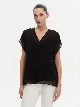 Calvin Klein Calvin Klein Blúzka K20K208187 Čierna Relaxed Fit