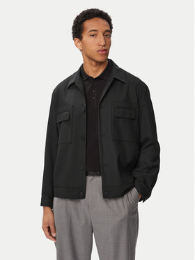 HUGO HUGO Demisezoninė striukė Juliano243F1 50555258 Juoda Regular Fit