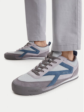 Calvin Klein Calvin Klein Tenisice Low Pro Runner Mix Mat HM0HM02208 Siva