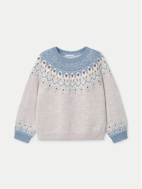 Mayoral Mayoral Sweter 4358 Szary Regular Fit