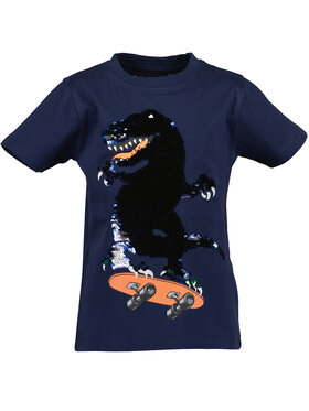 Blue Seven Blue Seven T-Shirt 802259 X Granatowy Regular Fit