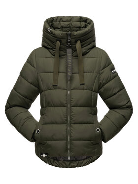 Navahoo Navahoo Kurtka zimowa Amayaa Zielony Regular Fit