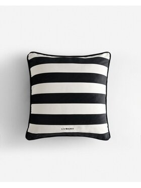 La Mania La Mania Poduszka dekoracyjna Stripes New Czarny