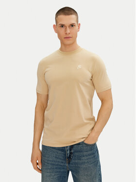 KARL LAGERFELD KARL LAGERFELD T-Shirt 755750 552221 Beżowy Regular Fit