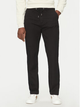 Guess Guess Pantaloni din material M5RB51 WGXW1 Negru Regular Fit