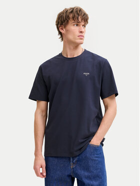 Jack & Jones Jack & Jones Tričko Tyler 12292383 Tmavomodrá Regular Fit