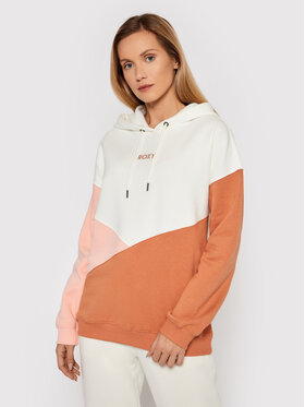 Roxy Roxy Sweatshirt Hitch A Ride ERJFT04472 Blanc Regular Fit