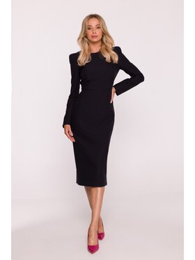 Stylove Stylove Sukienka wieczorowa S412 Czarny A-Line Fit
