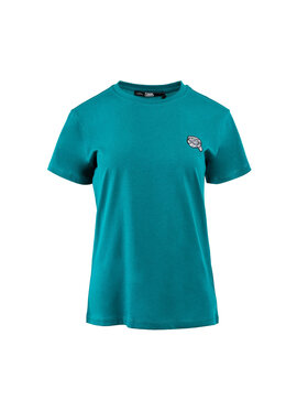 KARL LAGERFELD KARL LAGERFELD T-Shirt 240W1722-181 Zielony Regular Fit