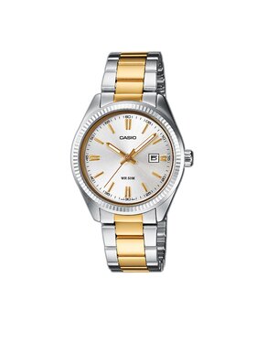 Casio Casio Hodinky LTP-1302PSG-7AVEG Strieborná