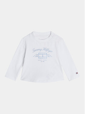 Tommy Hilfiger Tommy Hilfiger Blusa KN0KN01917 Bianco Regular Fit