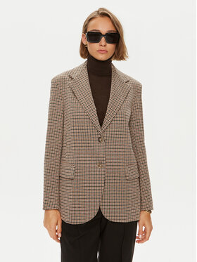 Weekend Max Mara Weekend Max Mara Сако Veletta 2425916051 Кафяв Regular Fit