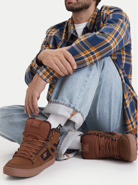DC Shoes DC Shoes Αθλητικά EO-PURE HIGH TOP WC WNT DC01802210 Καφέ