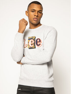 Lee Lee Felpa Seasonal Camo L80ASP03 112121282 Grigio Regular Fit