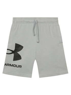 Under Armour Under Armour Sportovní kraťasy UA RIVAL FLEECE LOGO SHORTS 1359065 Šedá Regular Fit