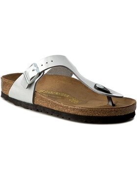 Birkenstock Birkenstock Infradito Gizeh 0043851 Argento