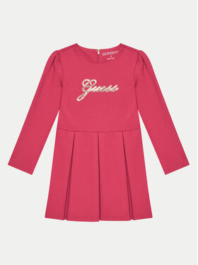 Guess Guess Ежедневна рокля K4BK00 KAUH0 Бордо Regular Fit