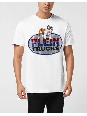 PHILIPP PLEIN PHILIPP PLEIN T-shirt 26199 Bianco Regular Fit