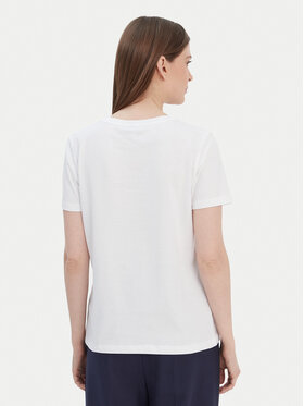 Tommy Hilfiger Tommy Hilfiger Тишърт Heritage C-Nk WW0WW31999 Бял Regular Fit