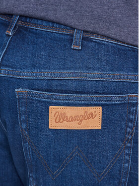 Wrangler Jeans Kratke Hlače W11CJXY81 112337506 Modra Regular Fit