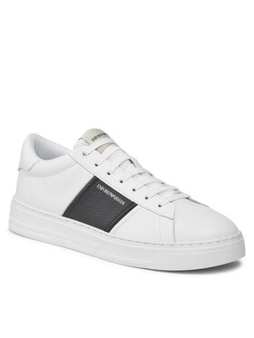 Emporio Armani Emporio Armani Laisvalaikio batai X4X570 XN840 T437 Balta