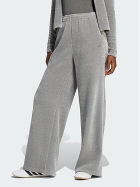 adidas adidas Spodnie materiałowe 170318 Szary Regular Fit