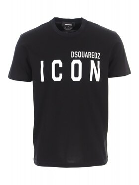 Dsquared2 Dsquared2 Tričko S79GC0001 Čierna Regular Fit
