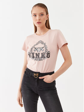 Pinko Pinko T-shirt 100355 A13O Rosa Regular Fit