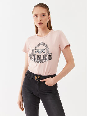 Pinko Pinko T-Shirt 100355 A13O Růžová Regular Fit