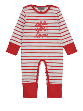 Kanz Kanz Komplet body i śpiochy 1912858-2550 Czerwony Basic Fit