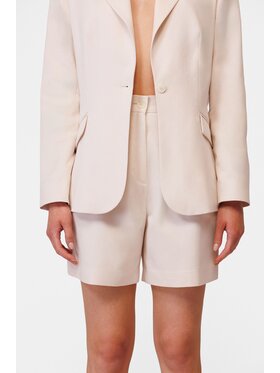 LE POSSÉ LE POSSÉ Pantaloncini di tessuto SGZWS Beige chiaro Regular Fit