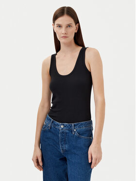Calvin Klein Calvin Klein Top K20K208246 Crna Slim Fit