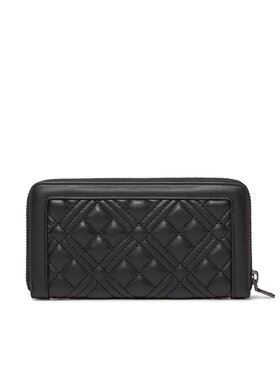 LOVE MOSCHINO LOVE MOSCHINO Duży Portfel Damski JC5600PP1ILA000A Czarny